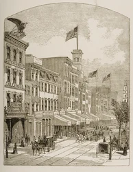 Arch Street, Philadelphia, c.1870, da 